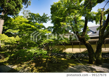 Eigenji Temple in Shiga Prefecture with its fresh greenery 99127678