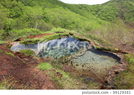 Mt. Shari Mysterious Ryujin Pond Mt. Shari Mysterious Ryujin Pond 99129381