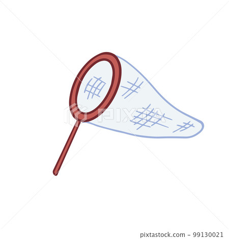 Hand drawn cute bug catcher, insect collecting net artwork Hand drawn cute bug catcher, insect collecting net artwork 99130021