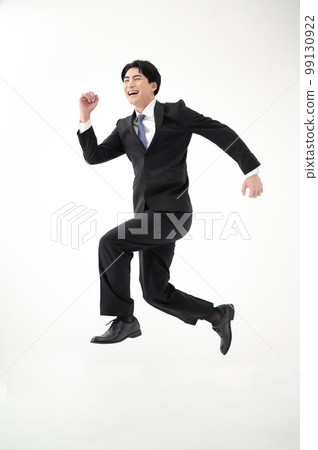 Businessman jump 99130922
