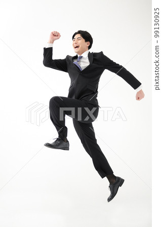 Businessman jump Businessman jump 99130925