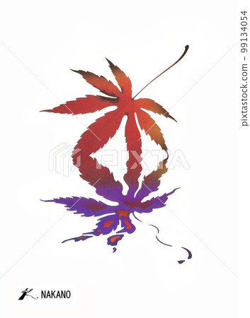 秋天的樹葉 99134054