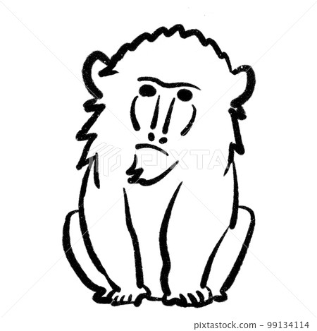 山魈插圖著色頁 山魈插圖著色頁 99134114