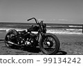 harley on the beach 99134242