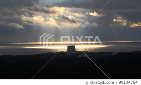 Angel's Ladder and H-2A Rocket No.46 Angel's Ladder and H-2A Rocket No.46 99134564