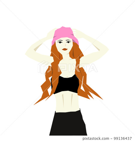 開始學跳舞的健康女性 開始學跳舞的健康女性 99136437