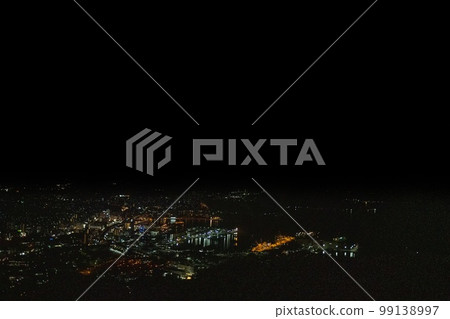 Night view of Sasebo Night view of Sasebo 99138997