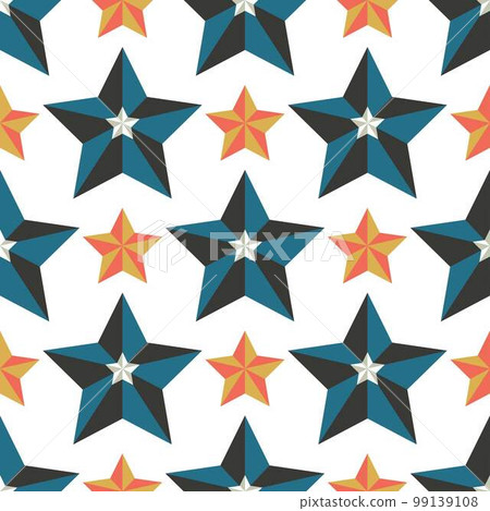 Seamless white background with an oversized military stars Seamless white background with an oversized military stars 99139108