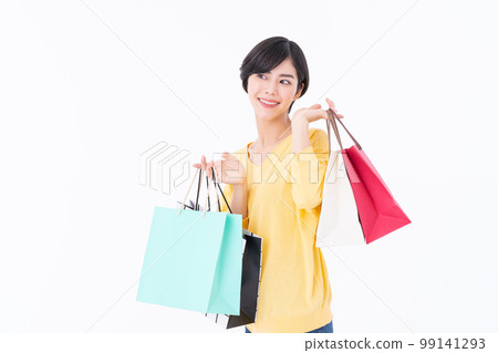 年輕女人購物 年輕女人購物 99141293