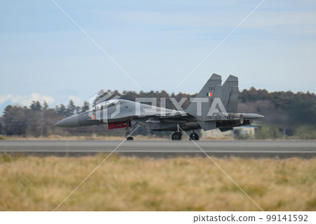 Indian Air Force Sukhoi Su-30MKI takeoff 99141592