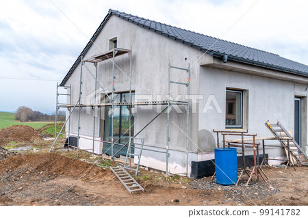 construction of a family house in the countryside 99141782