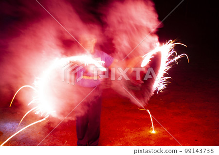 Hand-held fireworks Hand-held fireworks 99143738