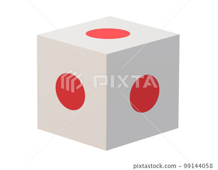 Ikasama 骰子的所有引腳都具有相同的眼睛 99144058