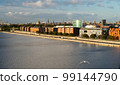 Waterside embankment modern architecture, Copenhagen, Denmark, aerial view. Travel and vacation 99144790