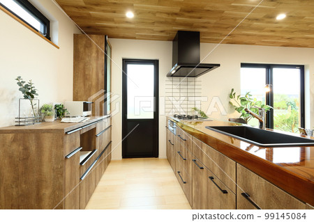 Stylish kitchen room image 99145084