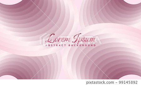 wavy smooth shiny curve pink ribbon. abstract background design template 99145892
