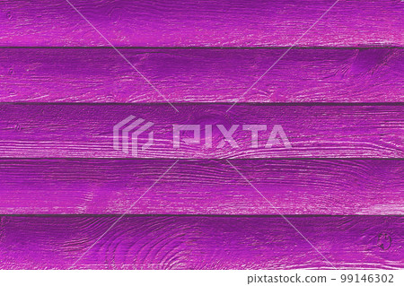 Pink purple paint fence horizontal lines stripes boards surface wooden texture plank background Pink purple paint fence horizontal lines stripes boards surface wooden texture plank background 99146302