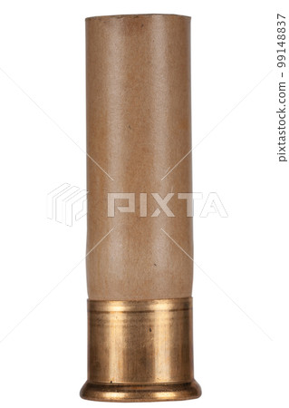 12 gauge retro vintage shotgun cartridge isolated on white 12 gauge retro vintage shotgun cartridge isolated on white 99148837