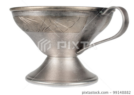 Antique retro silver coffee cup Antique retro silver coffee cup 99148882