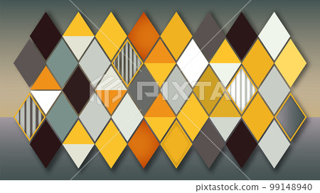 Geometric minimal design for flyer, poster, brochure cover, background, wallpaper, typography or other printing products. Vector illustration. Geometric minimal design for flyer, poster, brochure cover, background, wallpaper, typography or other printing products. Vector illustration. 99148940