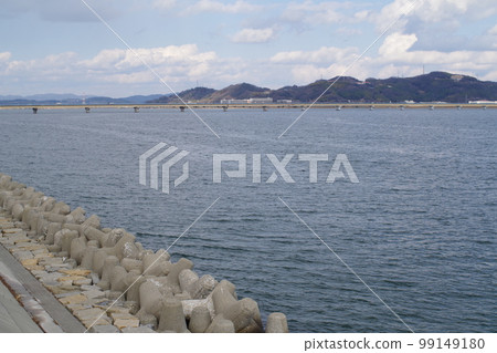 高橋河口的景色 99149180