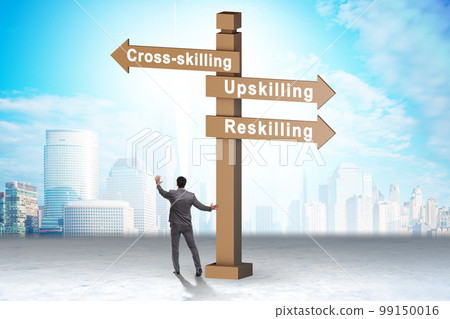 At the crossroads choosing between up-skilling and re-skilling At the crossroads choosing between up-skilling and re-skilling 99150016