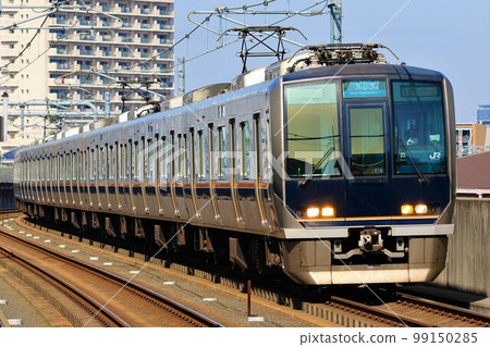 [JR West Japan] Osaka East Line Shin-Kami Station 321 series direct rapid service 99150285