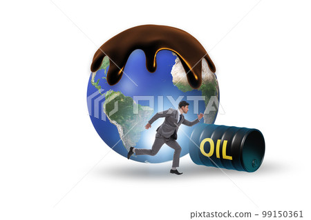 Concept of global oil business 99150361