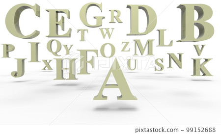 random alphabet 99152688