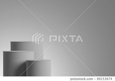 Polygonal object on a solid background for background compositing Polygonal object on a solid background for background compositing 99153674