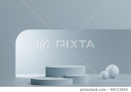 Polygonal object on a solid background for background compositing Polygonal object on a solid background for background compositing 99153693
