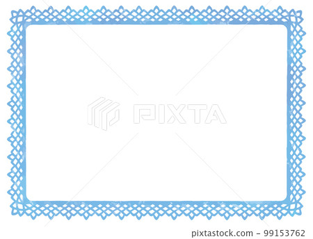 Antique lace frame. watercolor style, vector material Antique lace frame. watercolor style, vector material 99153762