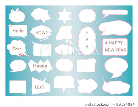 Simple design balloon set 99154084