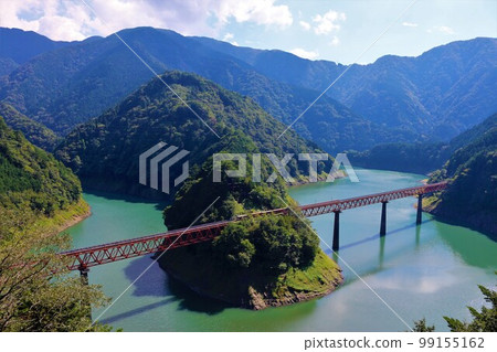 [Oigawa Railway] Igawa Line Okuoi Lake Station 99155162