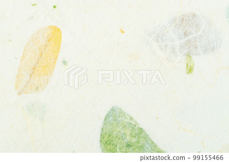 Mulberry paper texture, Top view Detail of green paper, background for aesthetic creative design Mulberry paper texture, Top view Detail of green paper, background for aesthetic creative design 99155466