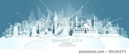 Technology wireless network communication smart city with architecture in Kazakhstan. Technology wireless network communication smart city with architecture in Kazakhstan. 99156373