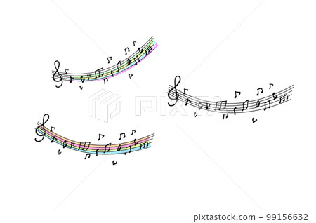 music note image frame material music note image frame material 99156632