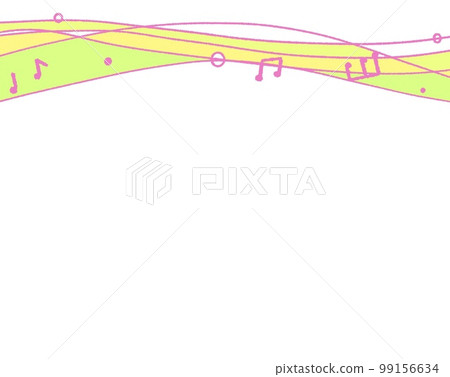 音樂音符圖像框架材料 音樂音符圖像框架材料 99156634