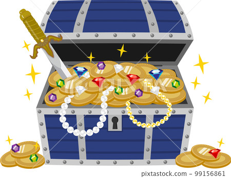 寶箱寶藍色 99156861