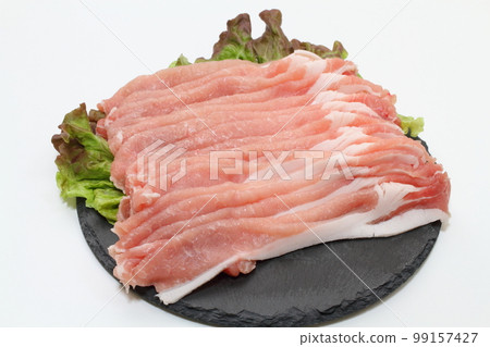 Pork loin for shabu-shabu 99157427