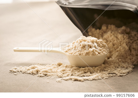 Protein powder Protein image material Protein powder Protein image material 99157606