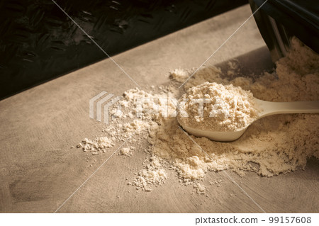 Protein powder Protein image material Protein powder Protein image material 99157608