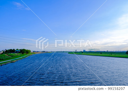 Large river, Chikugo River 99158207