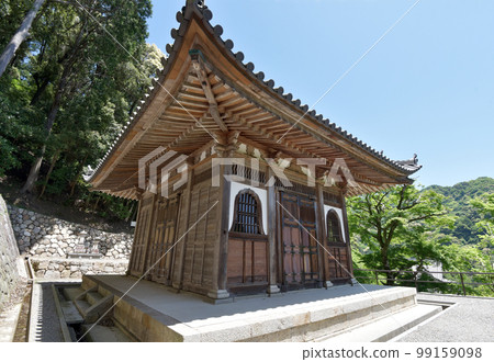 Hase-dera in fresh green, Issaikyozo, Hatsuse, Sakurai City, Nara Prefecture 99159098