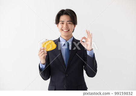 Businessman's wallet clasp OK 99159832