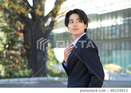 Businessman Young man Businessman Young man 99159913