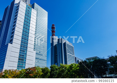 [Urban landscape of Saitama] Skyscrapers in Saitama Shintoshin 99160115