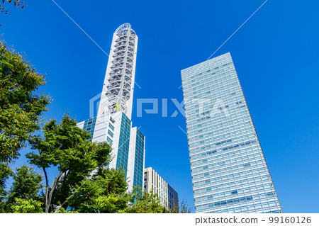 [Urban landscape of Saitama] Skyscrapers in Saitama Shintoshin 99160126