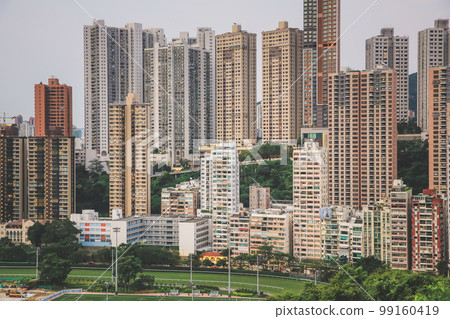 20 June 2013 high rise apartment buildings, happy valley , hk 99160419