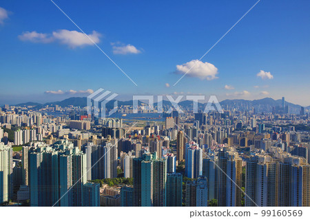 the Kowloon residential building, Cityscape and skyline 1 June 2013 99160569